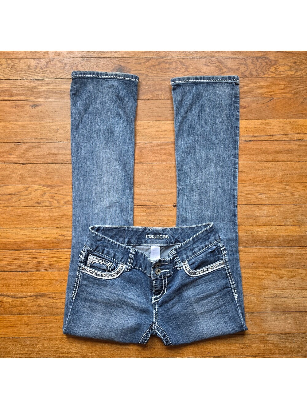 Lowrise y2k 2000s Maurices light wash bootcut jeans